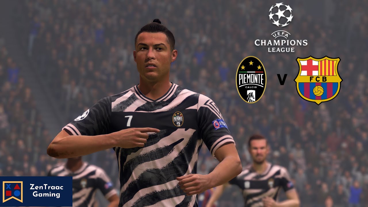 FIFA 21 Gameplay- Piemonte Calcio(Juventus) v F.C. Barcelona -UEFA Champions League