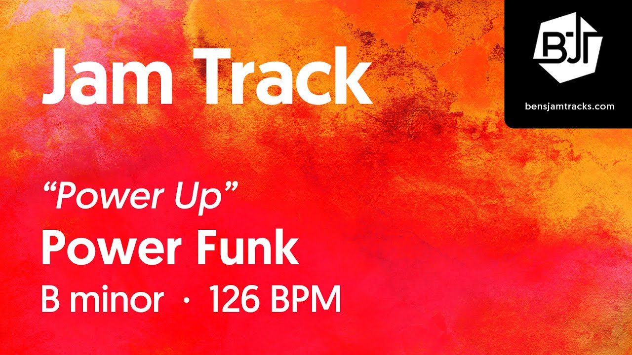 Power Funk Jam Track in B minor 
