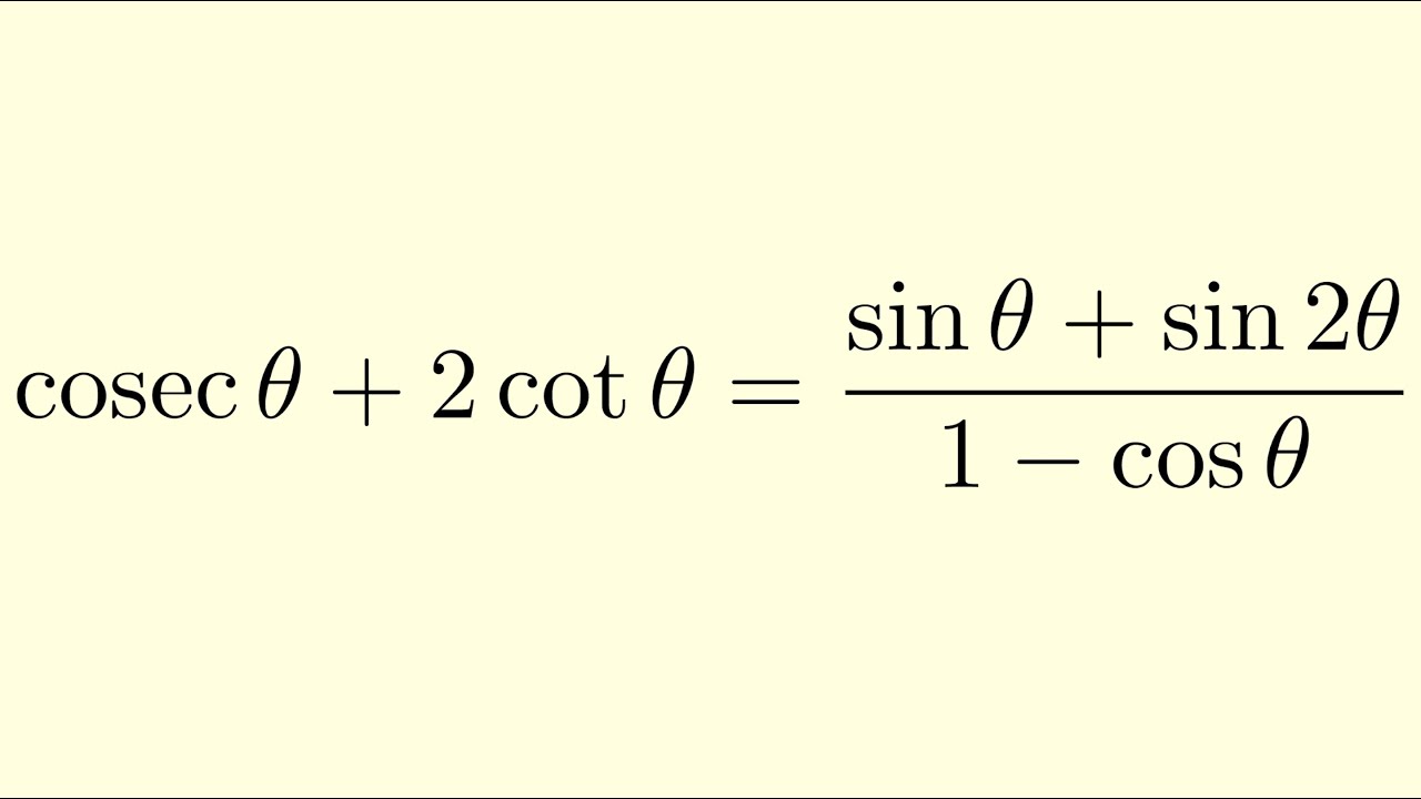 An Underrated Trick for Solving Equations | The Half-Angle Substitution