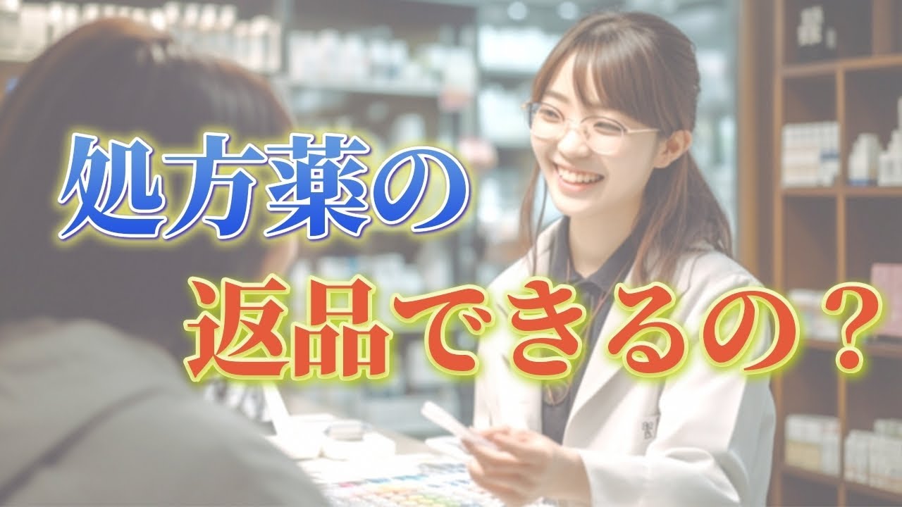 処方薬は返品できるの？【薬局薬剤師からのお願い】