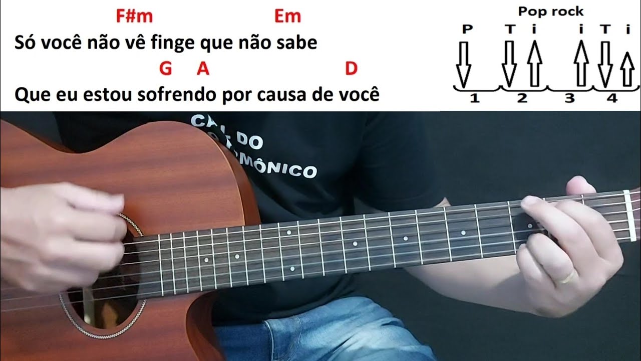 Por causa de você - videoaula