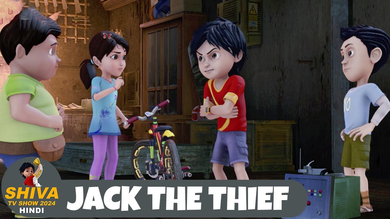 Jack The Thief | Shiva | शिवा | Full Episode | Funny Action Cartoon | Shiva TV Show 2024 Hindi