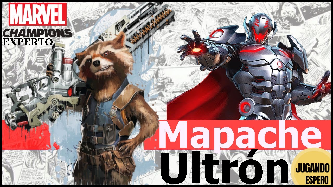 Mapache Cohete vs ULTRON (Experto) - Marvel Champions LCG -