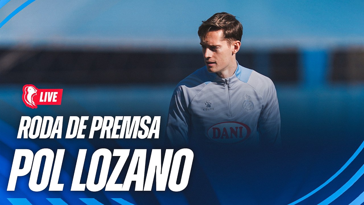 🔴 LIVE | 🎥 Roda de premsa de Pol Lozano