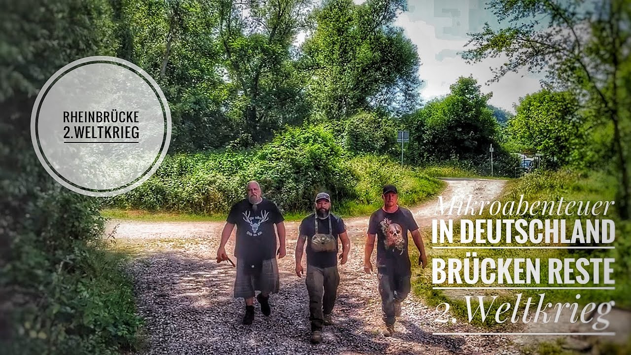 Lost Place Rheinbrücke Hindenburgbrücke Reste aus dem 2. Weltkrieg