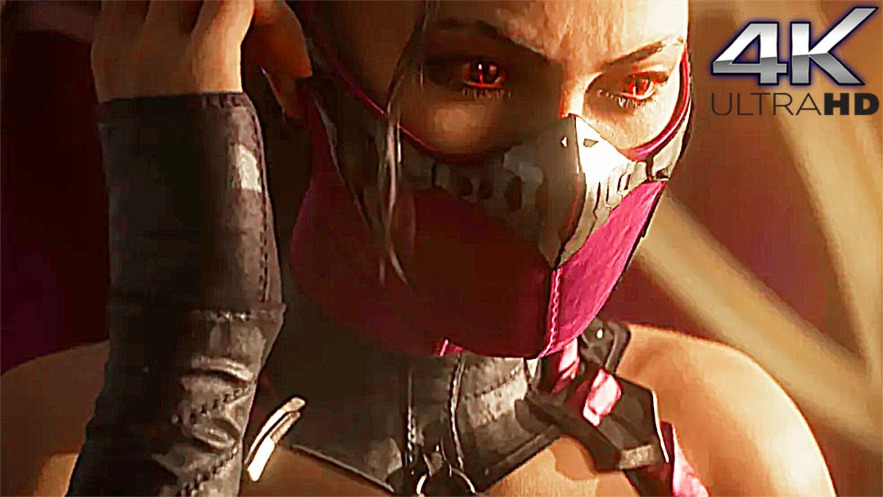 Mortal Kombat 1 Mileena Transformation Scene All MK1 Cutscenes (2023) 4K Ultra HD