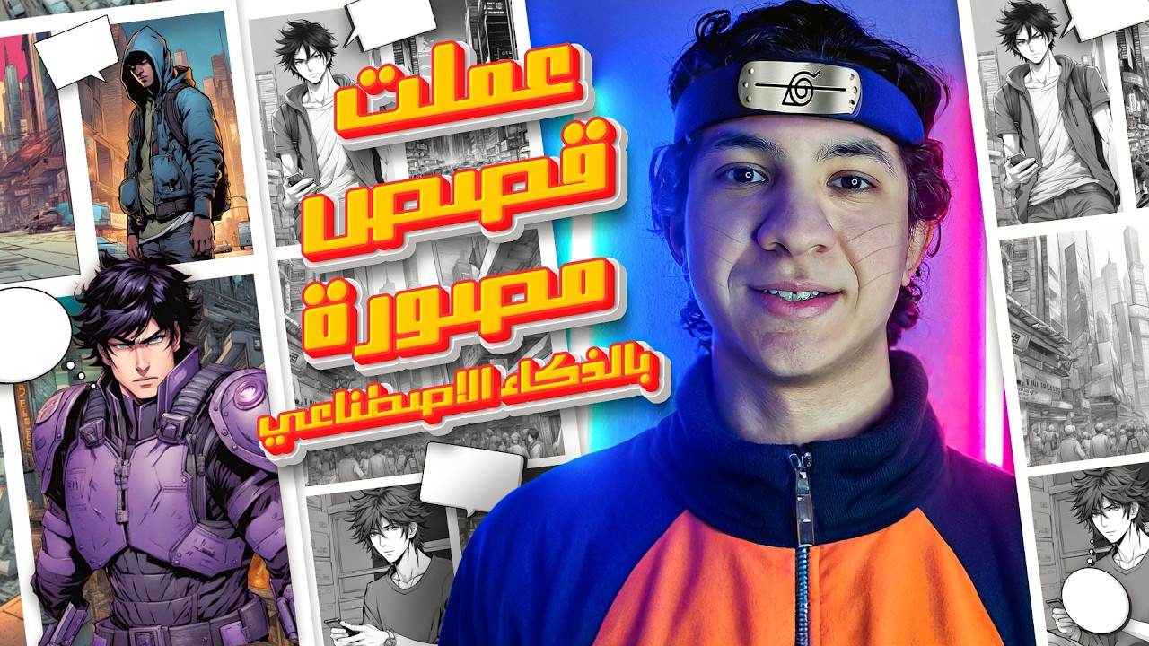 كيفية إنشاء قصص مصورة أنمي مجانية باستخدام الذكاء الاصطناعي || دليل خطوة بخطوة