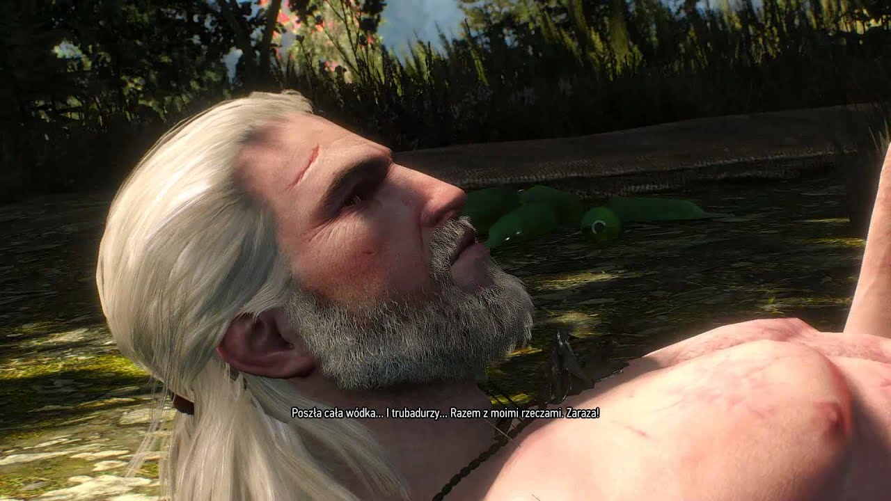 Wiedźmin 3 - Pijany Geralt