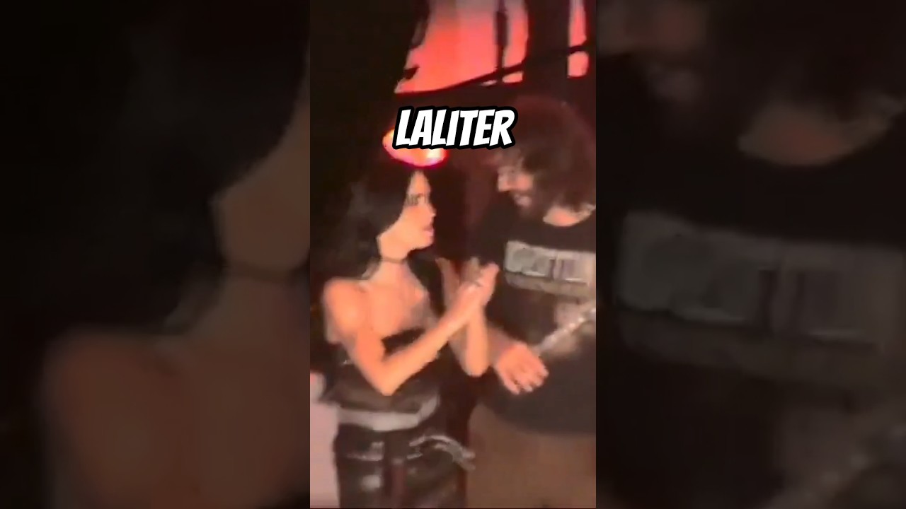 Lali y Peter bailan en el Crismoday 💃🏻💚 