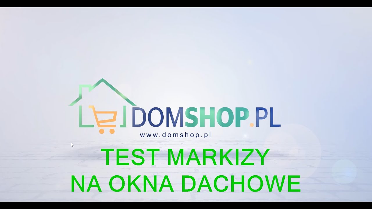 Test skuteczności markizy okna dachowego