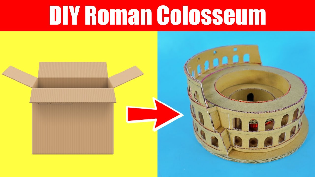 DIY Roman Colosseum | How to Make Roman Colosseum