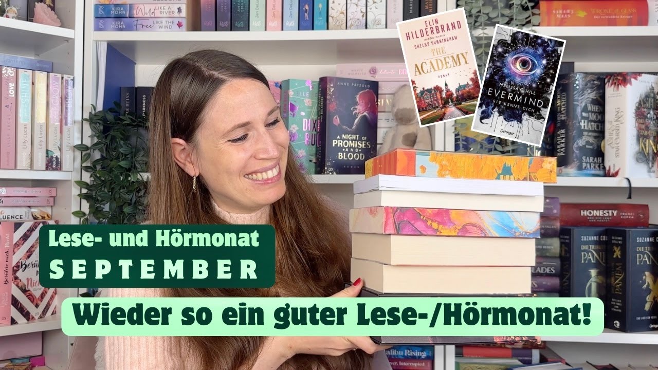 Lese- und Hörmonat September So viele gute (Hör-)Bücher 💕