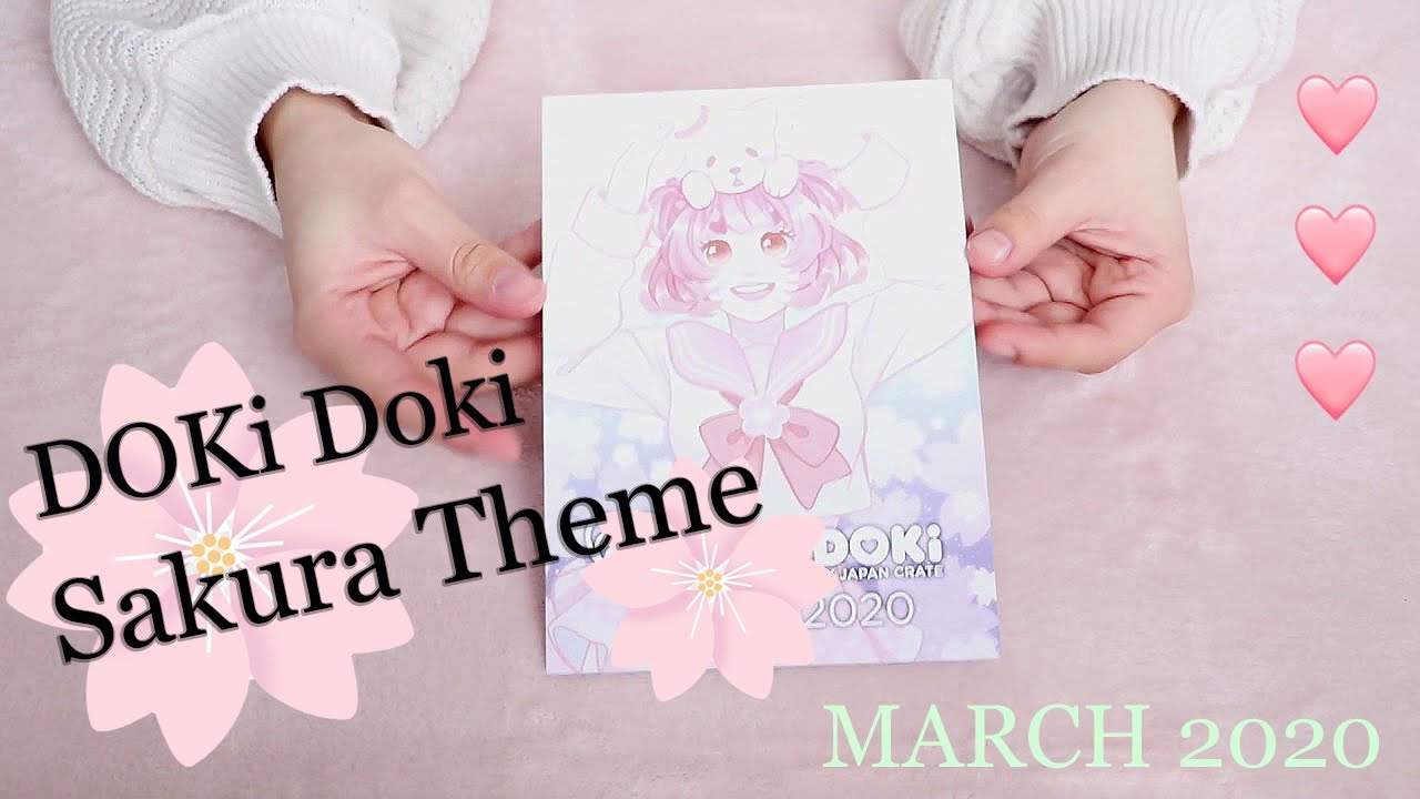 ♡ DokiDoki Crate : SAKURA SEASON unboxing ♡