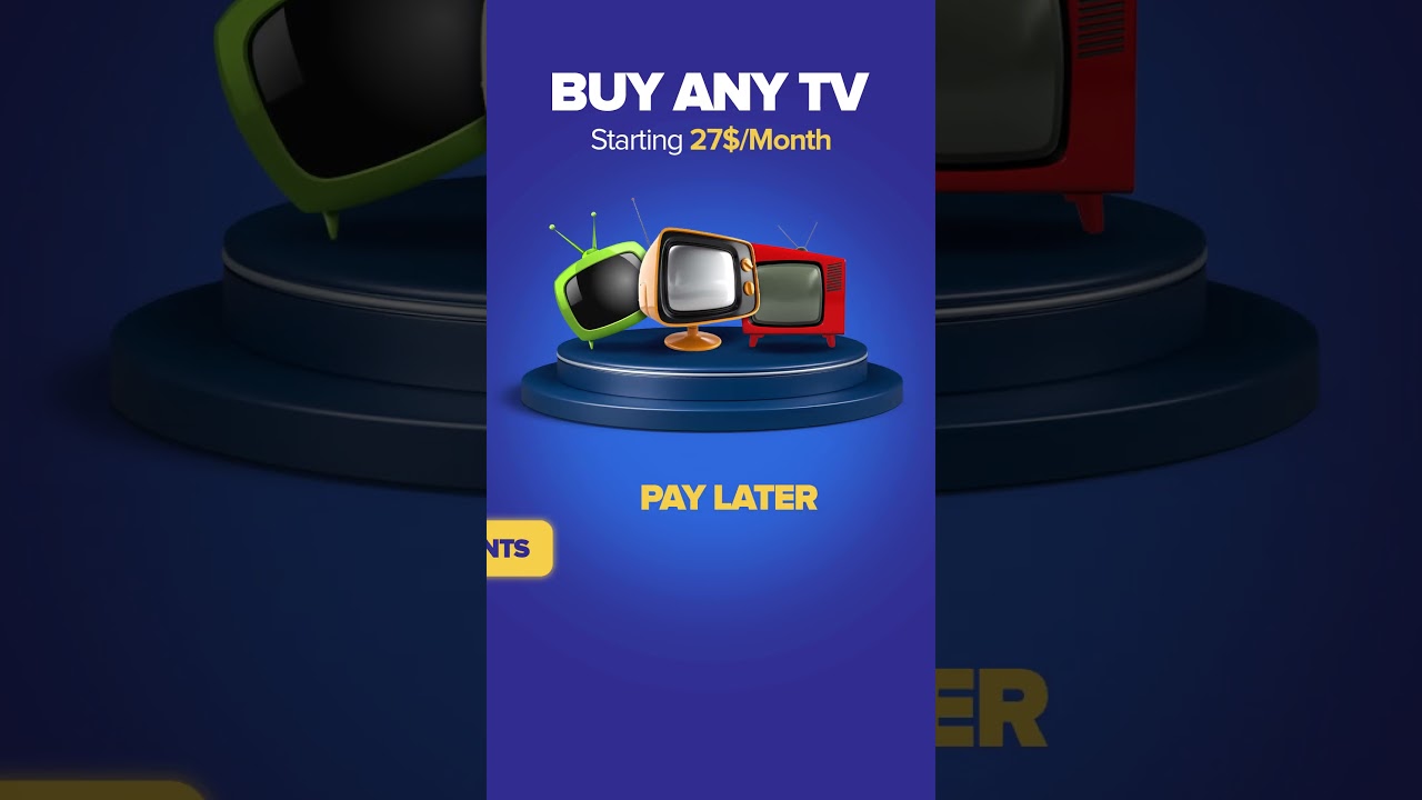 Shop TVs and Pay in 4 Equal Payments with Zood