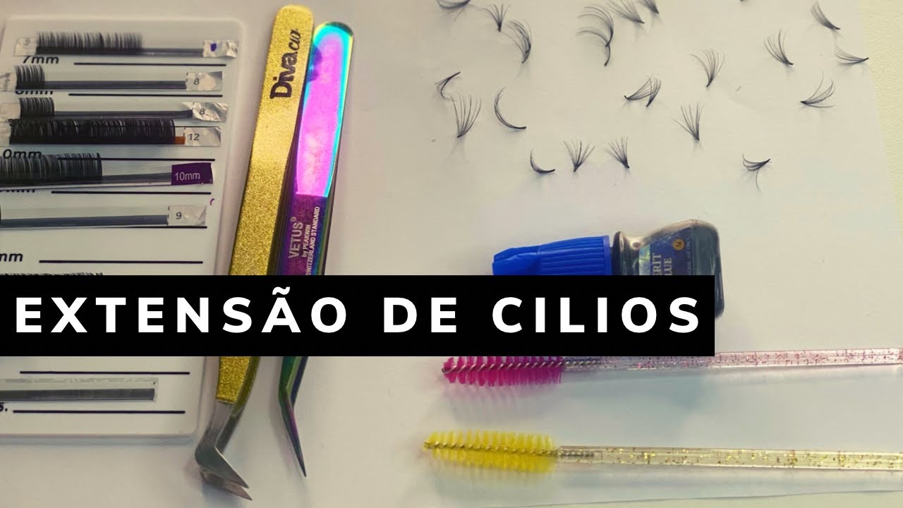 EXTENSÃO DE CILIOS - DICAS PARA INICIANTES