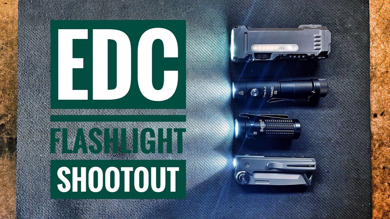 Prepper Gear: EDC Flashlight Comparison for 68%ers