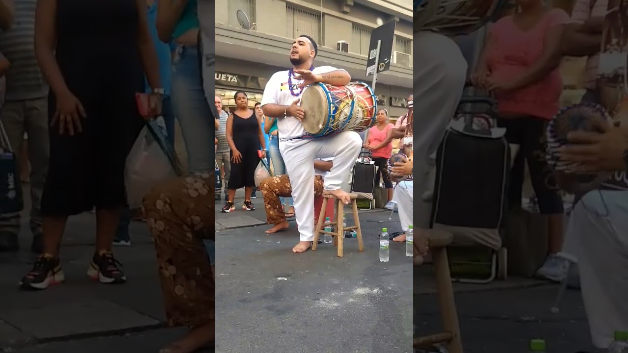 Juliano Canedo & Grupo Ilú Axé Orun - reza a Oxum / Terreiro na Rua