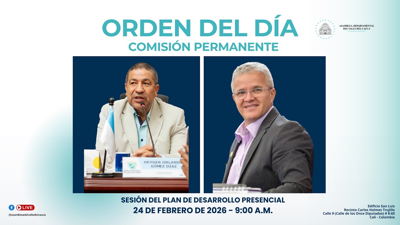 ASAMBLEA DEPARTAMENTAL - SESION COMISION EXTRAORDINARIA DEL 24 DE FEBRERO DEL 2026