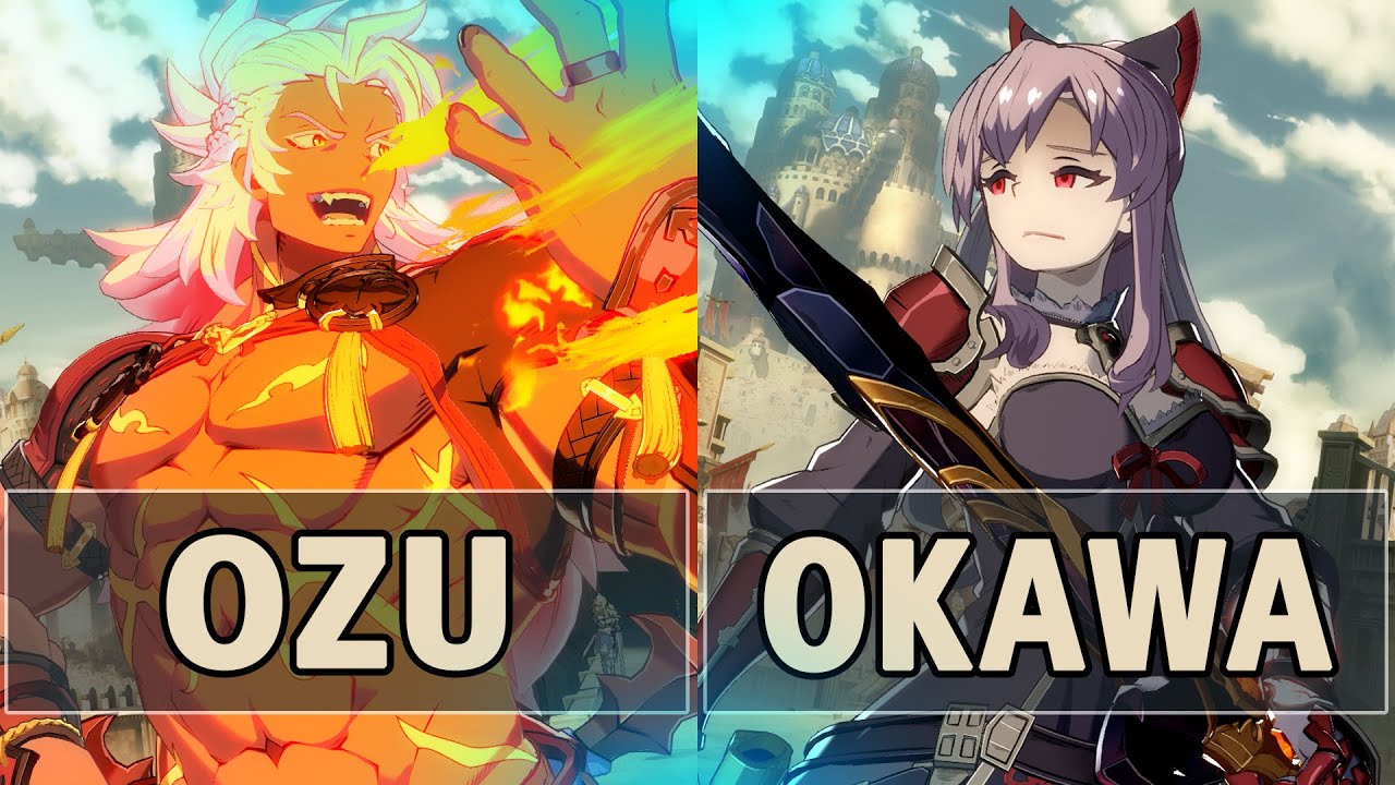 GBVSR:🔥Ozu (Wilnas) Vs Okawa (Vira)🔥| High Level Gameplay.
