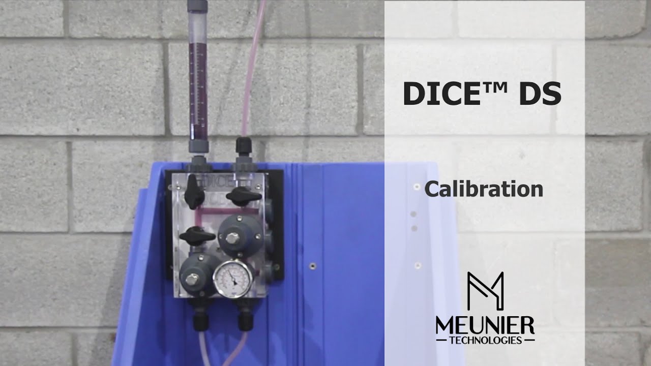 DICE™ DS: How to perform a pump calibration using the DICE™ Chemical Dosing Module DS