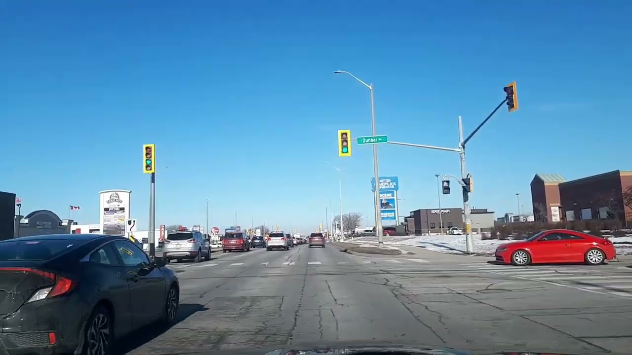 #Driving Tour#Hiway 24#City of Cambridge#Ontario#Canada.