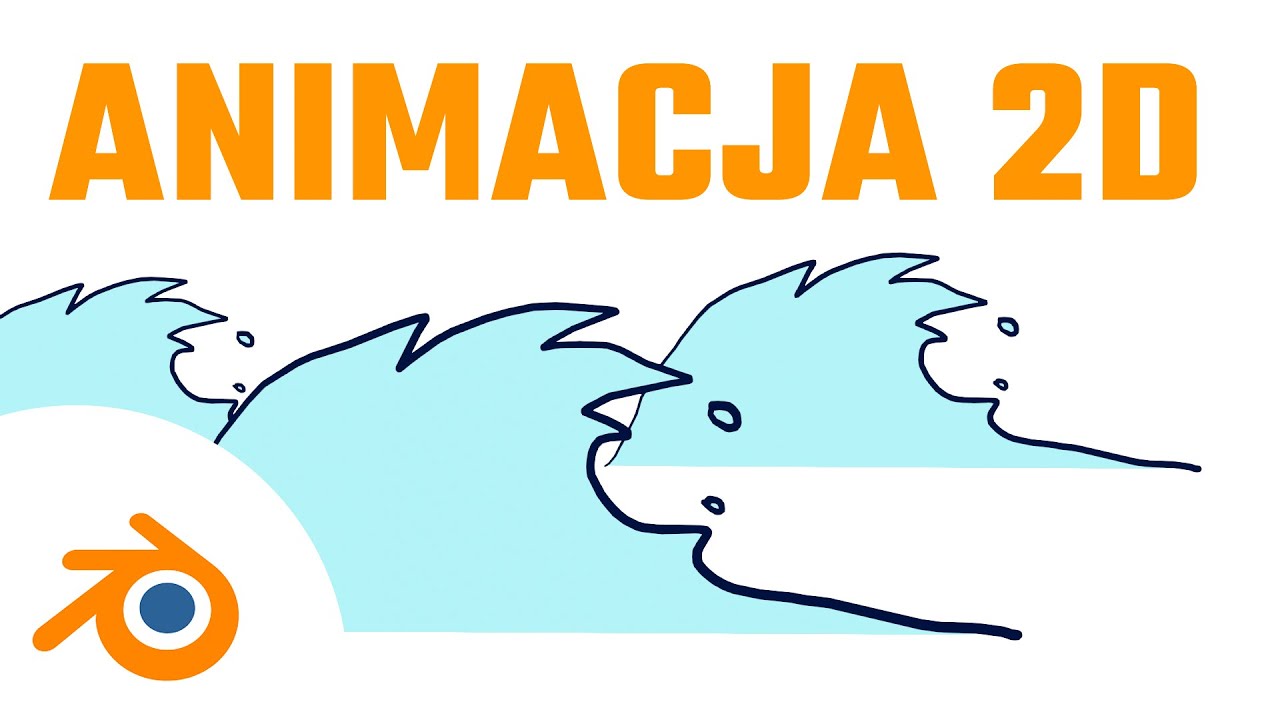 Animacja 2D w Blenderze: rysuję falę