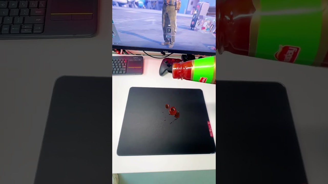 FlashBeyond  glass mousepad #mousepad #gaming #tech #gamingmouse #gamingsetup