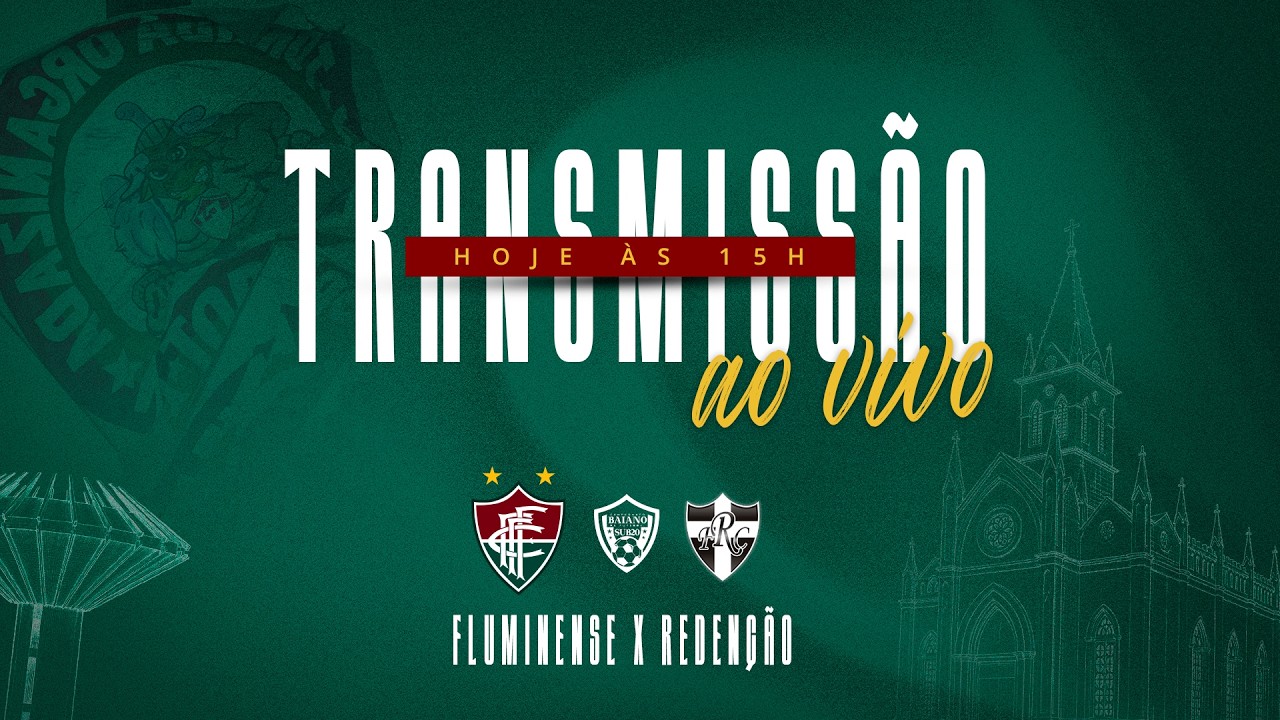 Fluminense x Reden&ccedil;&atilde;o | Transmiss&atilde;o Ao Vivo 🔴