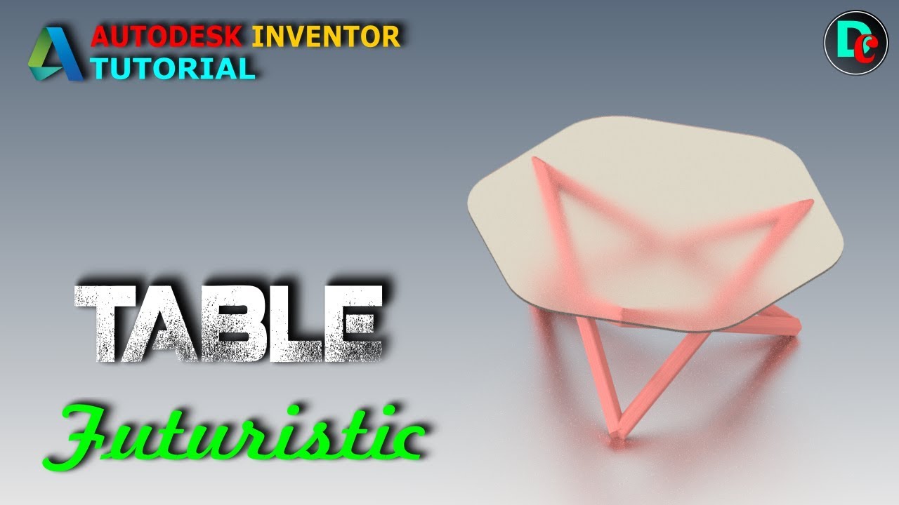 Autodesk Inventor Tutorial : Table