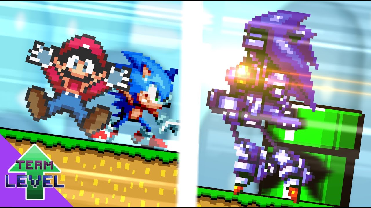 Mario and Sonic's MECHA SONIC Calamity