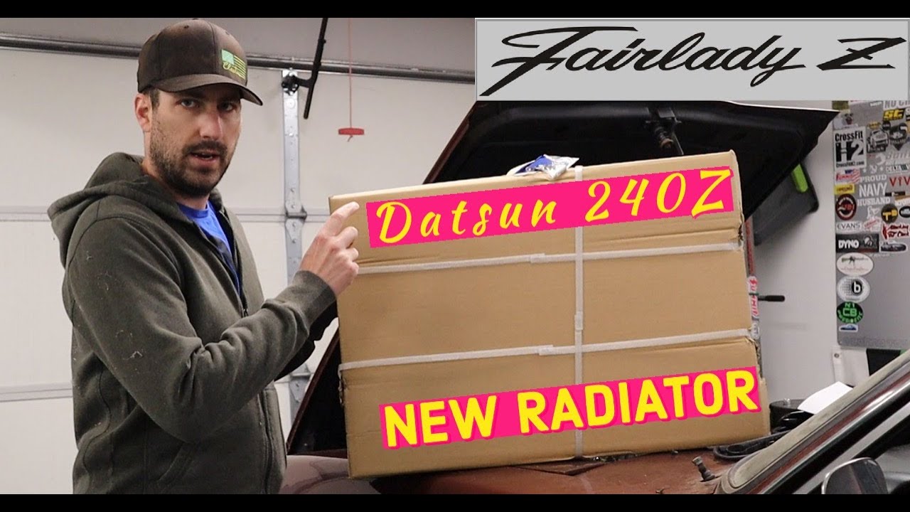 1970 Datsun 240Z Radiator Upgrade Install