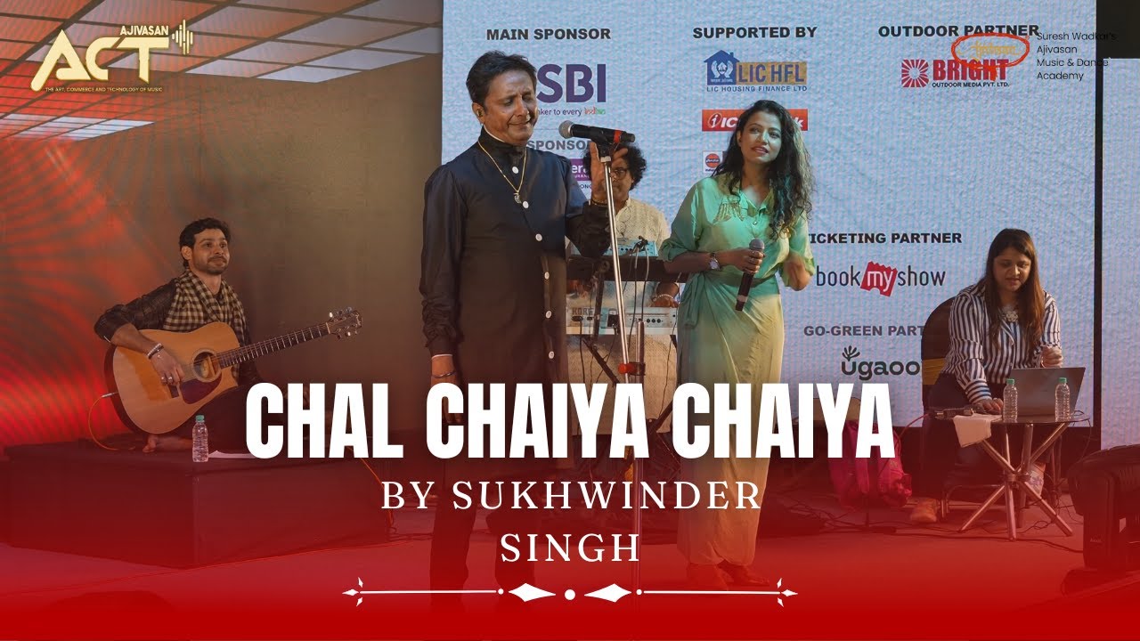Chal Chaiya Chaiya | Sukhwinder Singh | Live performance | ACT 2023 | Ajivasan Music Academy