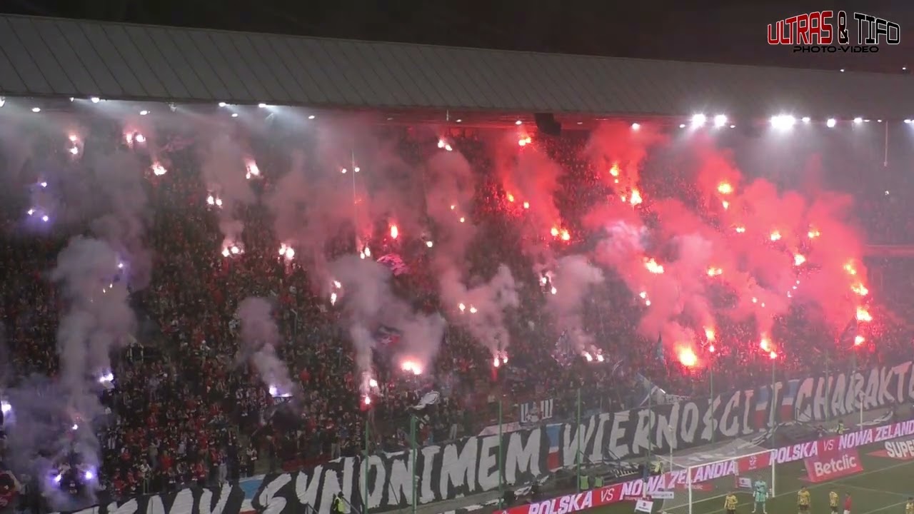 PL: Wieczysta Kraków - Wisła Kraków [cały doping]. 2025-10-02
