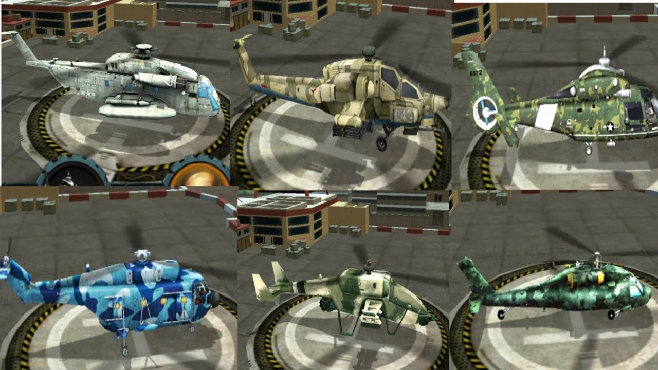 Gunship Strike 3d All Helicopter Unlock