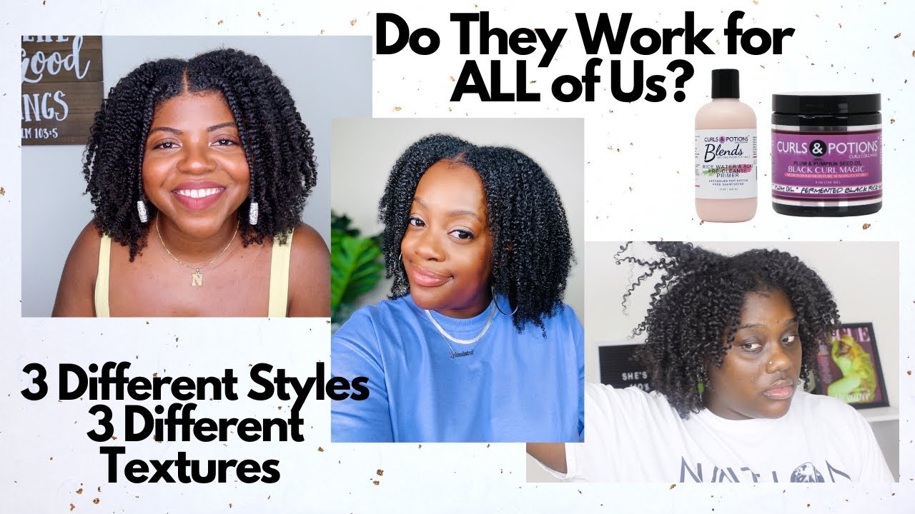 Do These Products Work? | 3 Different Hairstyles, 3 Different Textures ft Mo & EishaTaylore