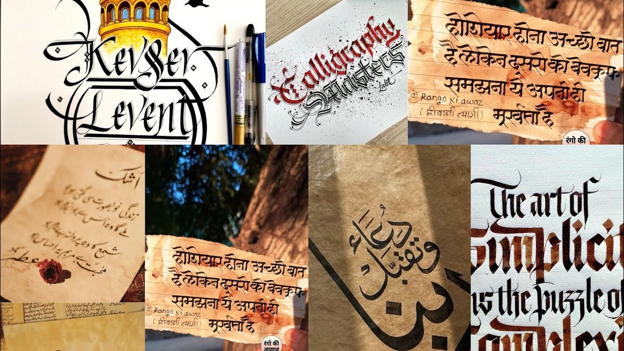 Random names.or anything you want to write in any calligraphy ✒️♥️