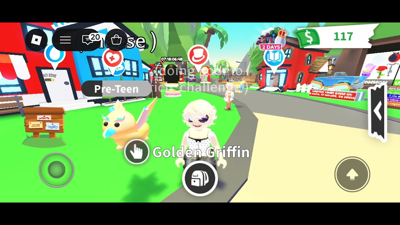 DOING A POOR TO RICH CHALLENGE ON Roblox  ADOPT ME FAIL..(bad wifi)