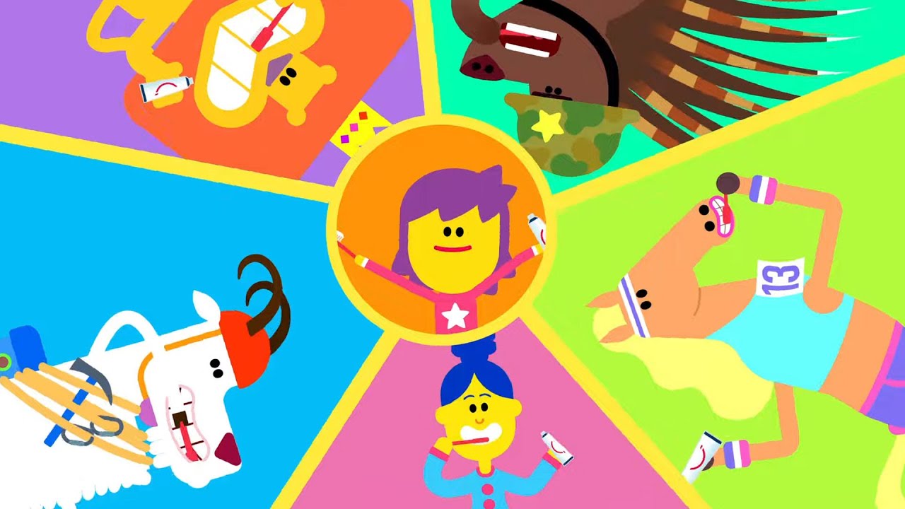 Music Video: Every Day We Brush | Little Brush & Big Brush | Cartoon Network Asia