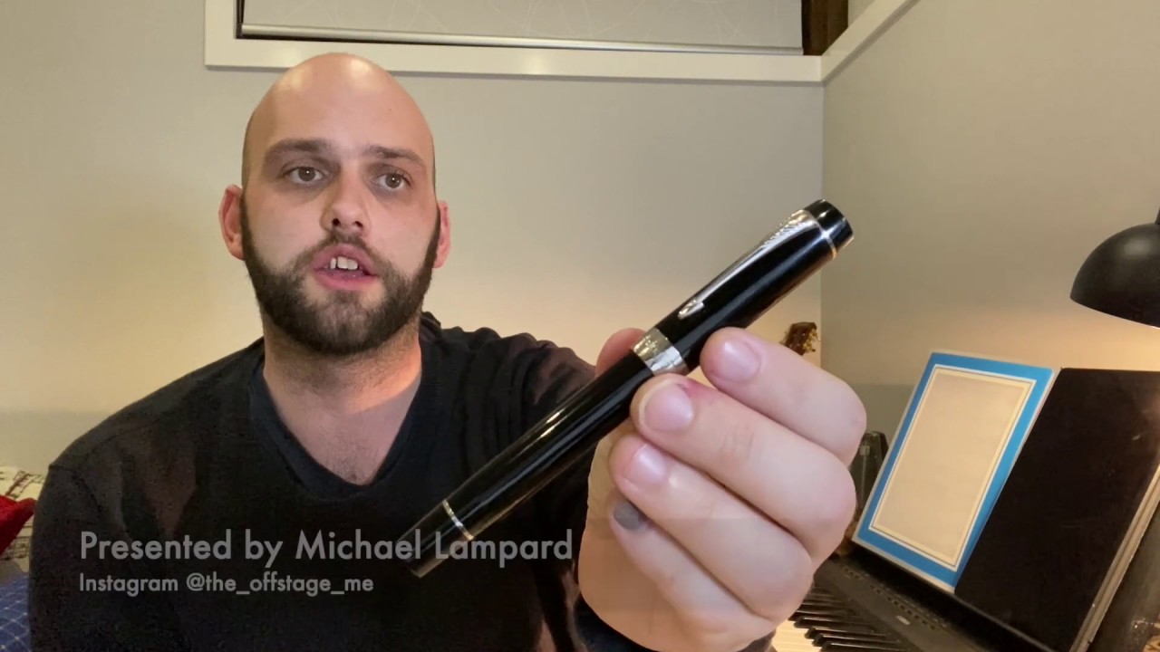 Parker Duofold Centennial Classic Black Fountain Pen Review