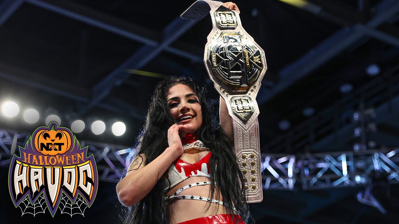 AND NEW! Tatum Paxley wins NXT Women&rsquo;s Title: Halloween Havoc 2025 highlights