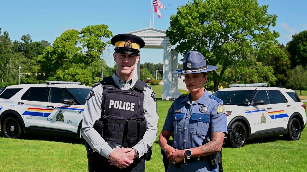 A joint road safety message from the RCMP and WSP