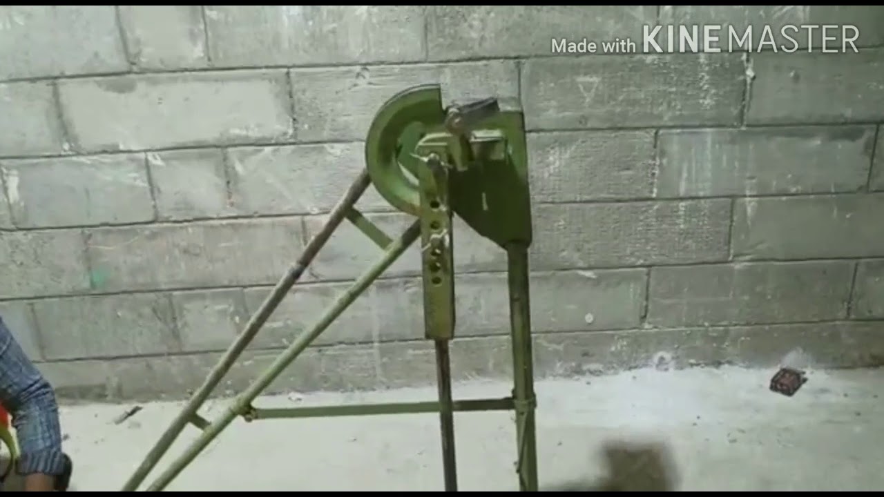 How to make Offset bend ON GI Conduit