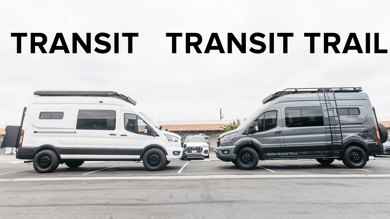 Ford Transit Trail 2024 против Transit AWD | Что лучше подойдет для переоборудования в кемпер?