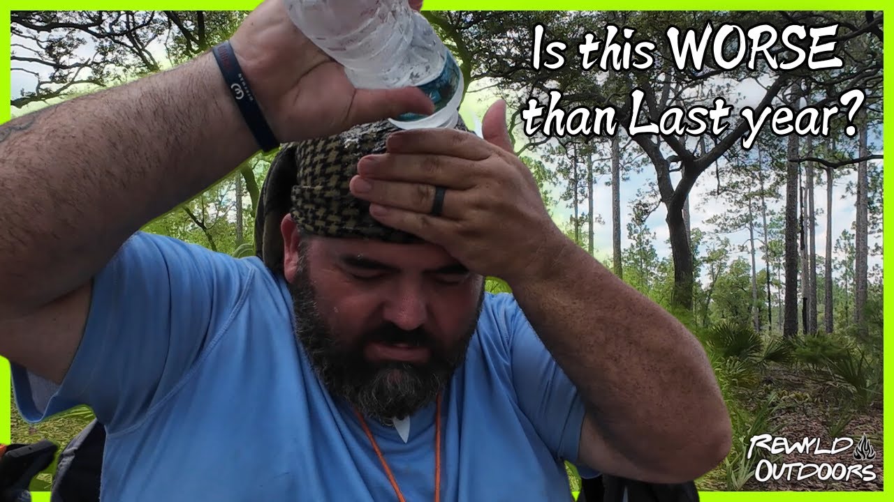 Hot Weather Hammock Camping| Florida #hammockcamping #floridaheat
