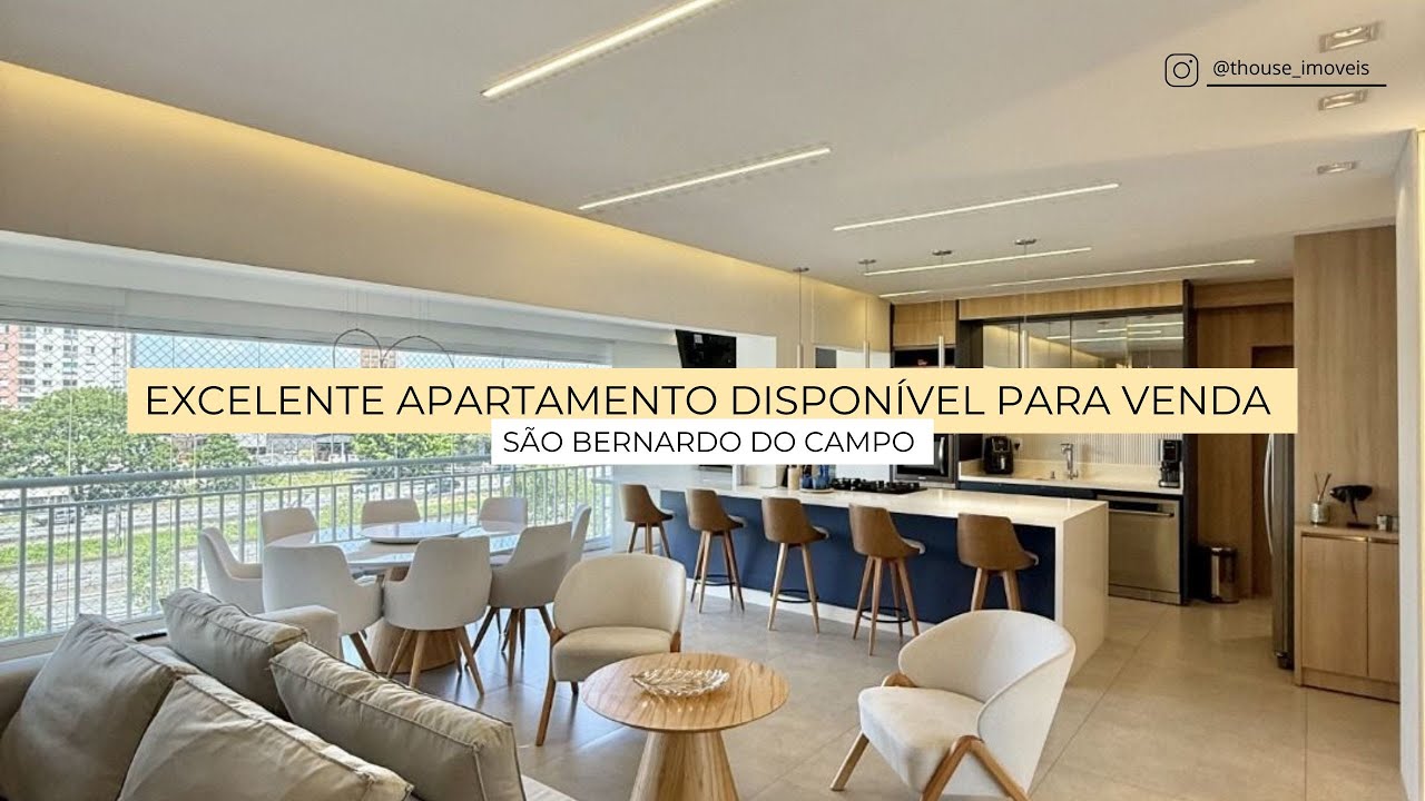 APARTAMENTO LOCALIZADO NO CONDOMÍNIO HELBOR FAMILY - SÃO BERNARDO DO CAMPO, COM 151m². CÓD: 2229