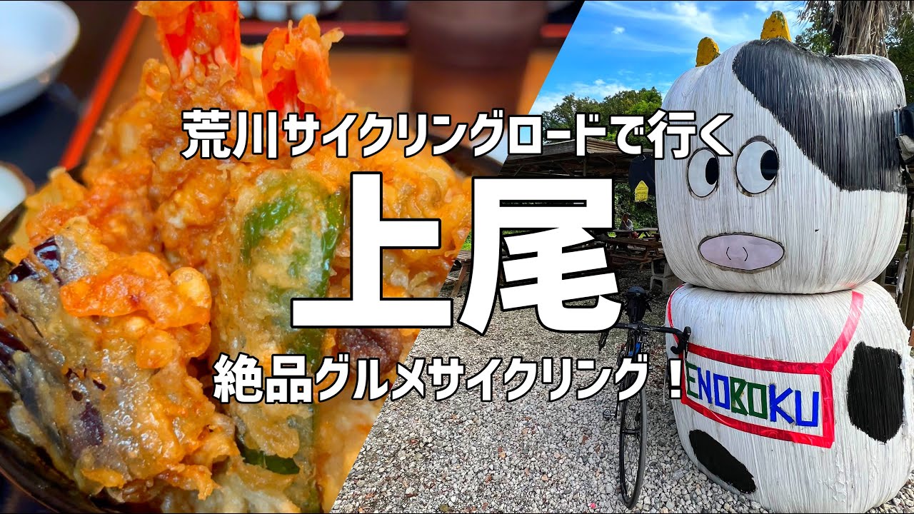 【絶品料理】サイクリストにお馴染みの上尾へ❗️自分史上最高の天丼を食べてきました❗️
