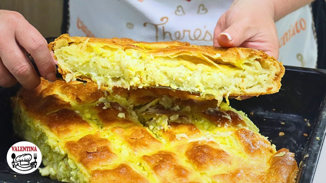 Posle ove KATMER PITE,zaboraviće te na BUREK💥Ukusniju niste probali❗Katmer sa svežim kupuso i sirom👌
