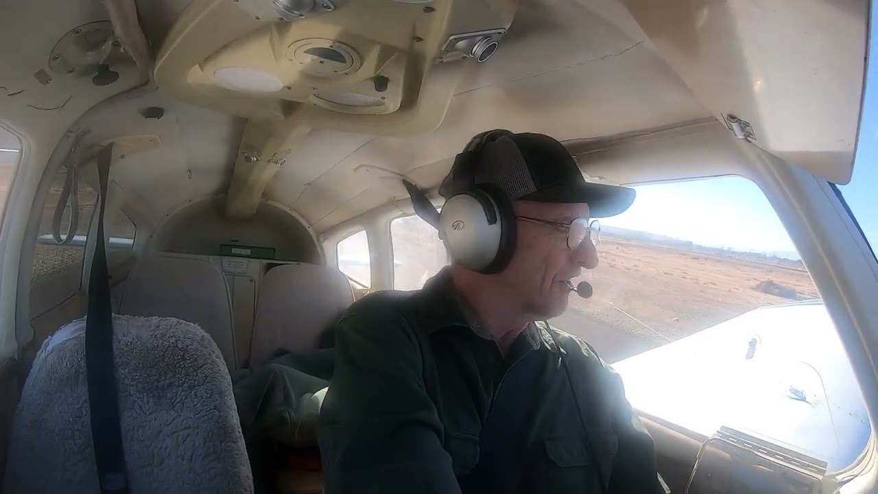 First flight of the new year. Video # 1