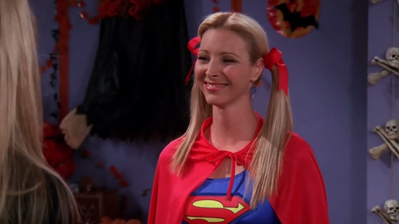 Friends: Phoebe and Ursula twins moments at the Halloween party