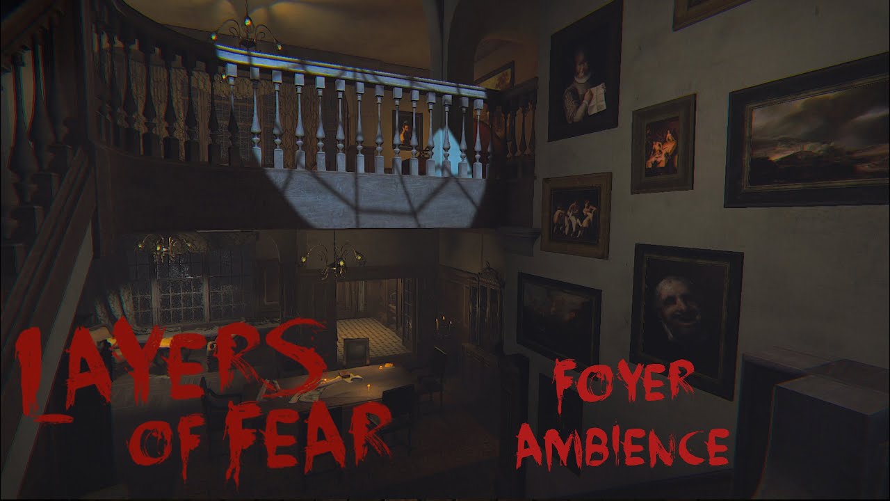 The Artist's Foyer | Ambience | Layers of Fear | Eerie Music | Atmospheric | 8 Hours